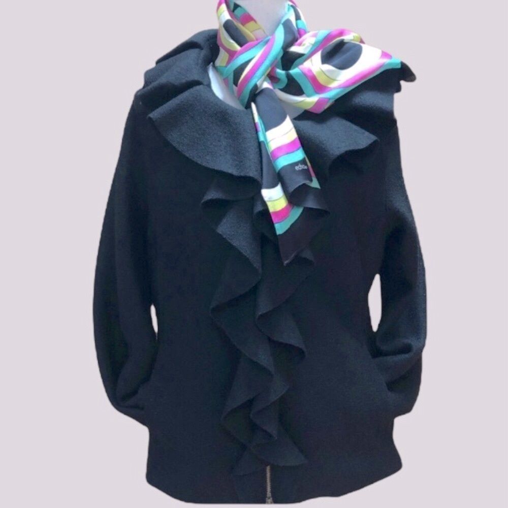 🆕 Wool Ruffled Coat 🔥